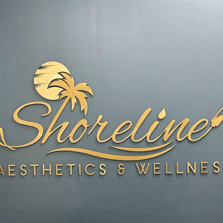 Custom Flat Cut Metal Letters - Laser Cut Wall Logo Signs for Business, Office
