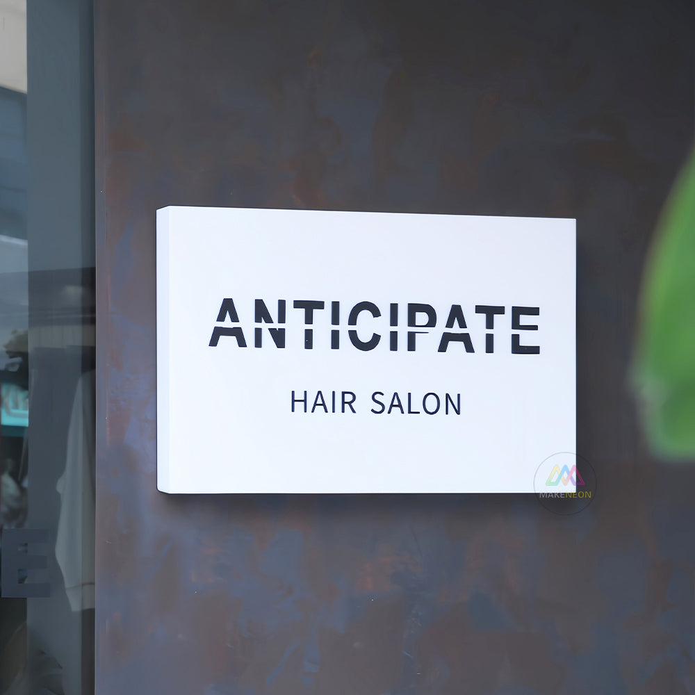 Custom Acrylic Light Box Sign for Shops and Businesses