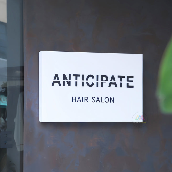 Custom Acrylic Light Box Sign for Shops and Businesses