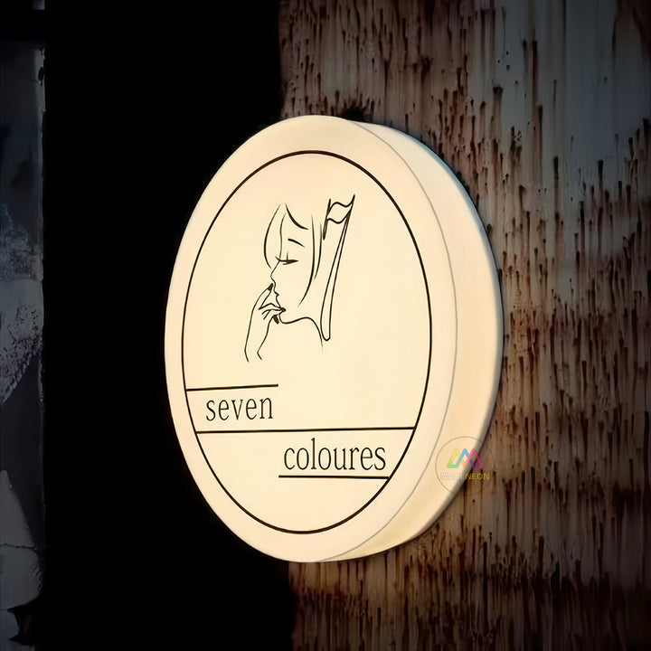 Custom Acrylic Light Box Sign - Wall Mounted LED Business Sign