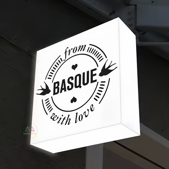 Custom Acrylic Light Box Sign for Shops and Businesses