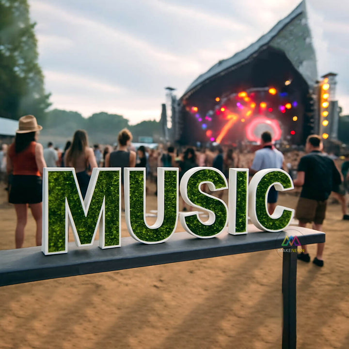 Custom 3D Moss Sign - Indoor Wall Art for Business Logo