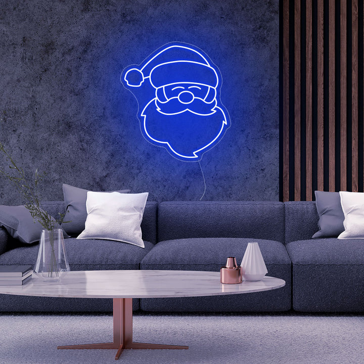 Santa Claus LED Neon Sign - Merry Christmas Neon Sign