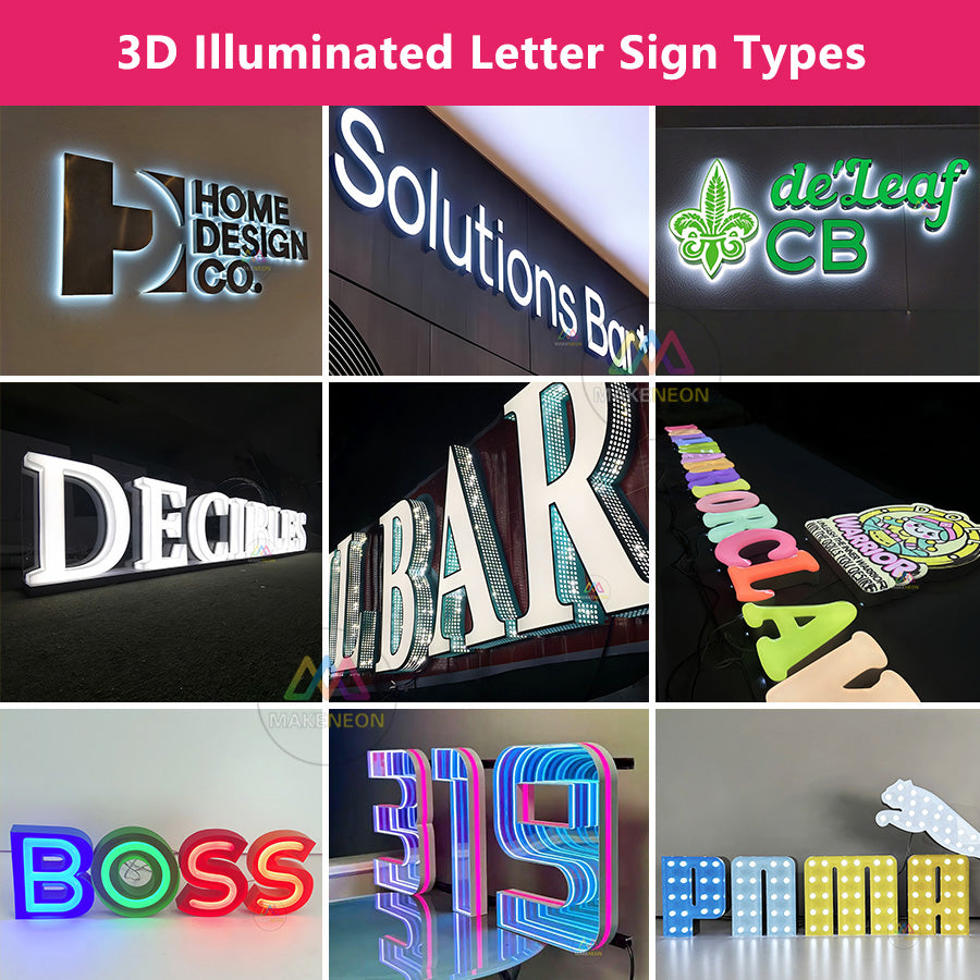Custom Channel Letter Signs: Which Lighting Style Is Right for Your Storefront?