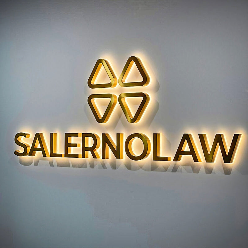 Acrylic backlit sign with different acrylic board color options – Make Neon