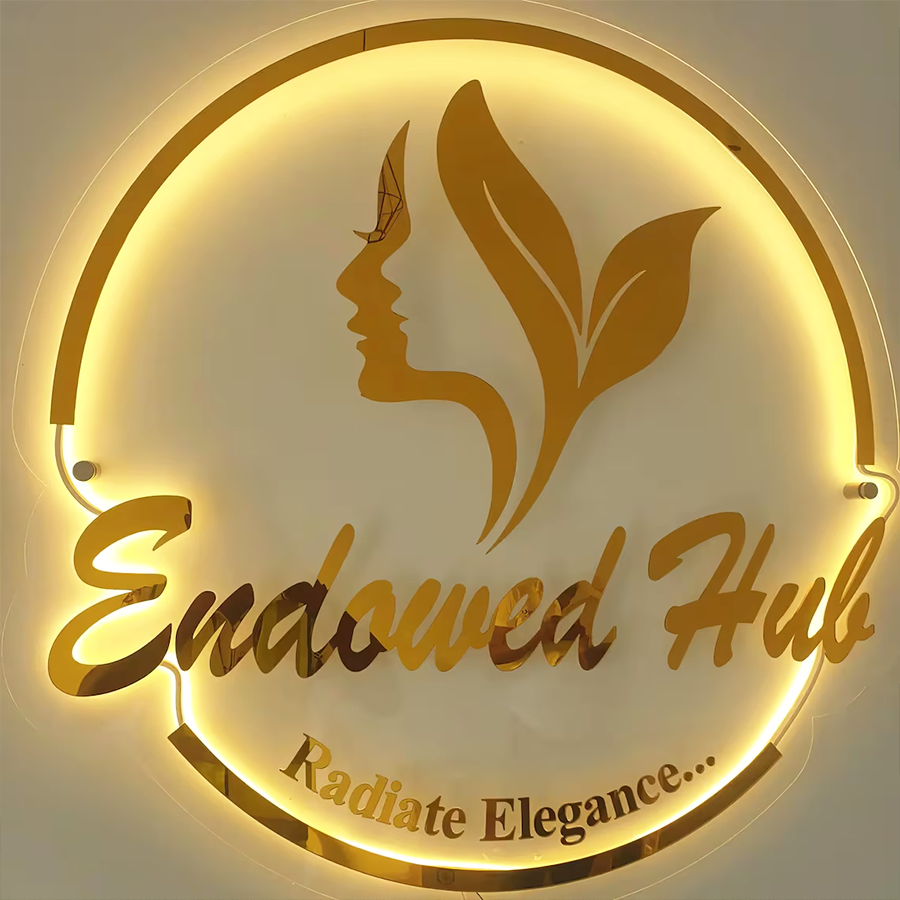 Custom Backlit Logo Signs for Business