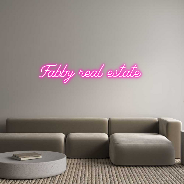 Custom Neon: Fabby real es...