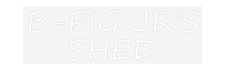 Custom Neon: B-PIG JR’S
S...