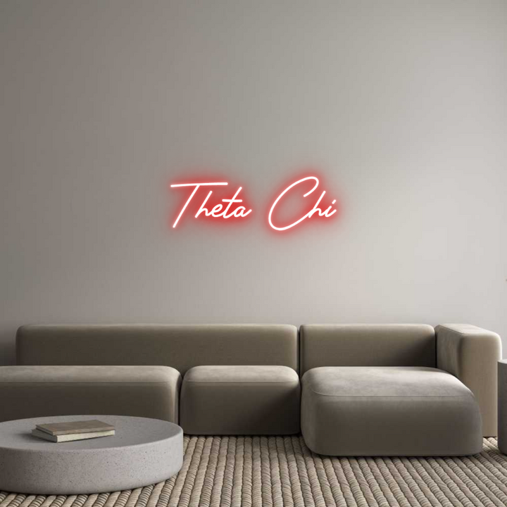 Custom Neon: Theta Chi