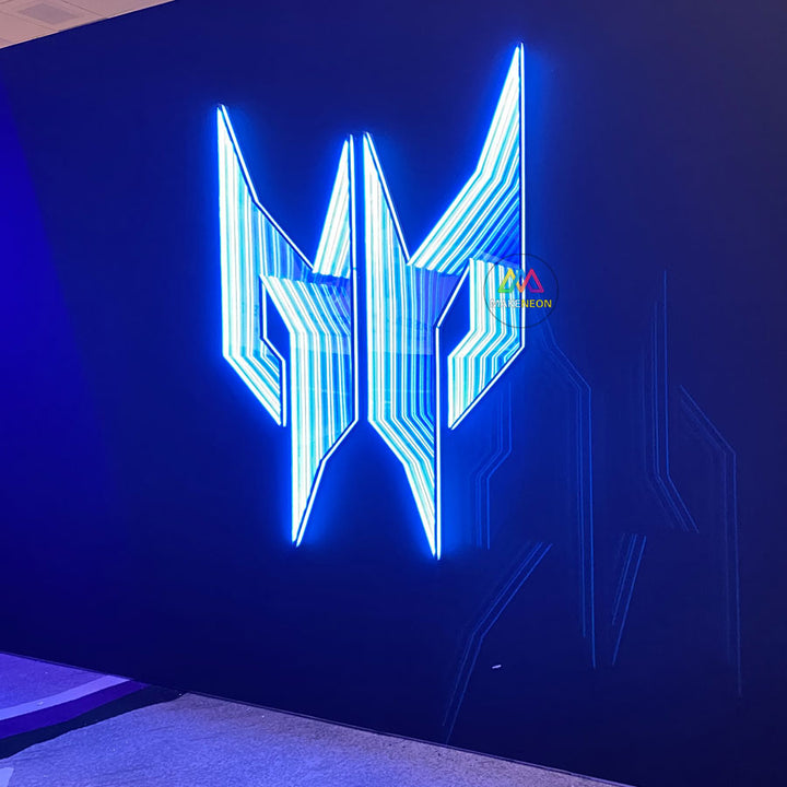 Custom 3D Infinity Mirror LED Channel Letters - Infinity Mirror Logo Signs