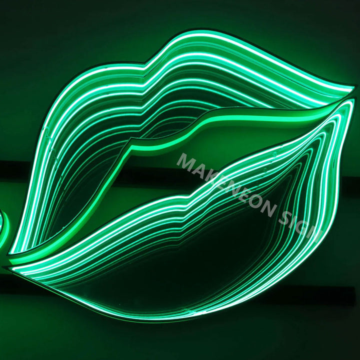 RGB Infinity Mirror LED channel letters - Personalized infinity mirror signs