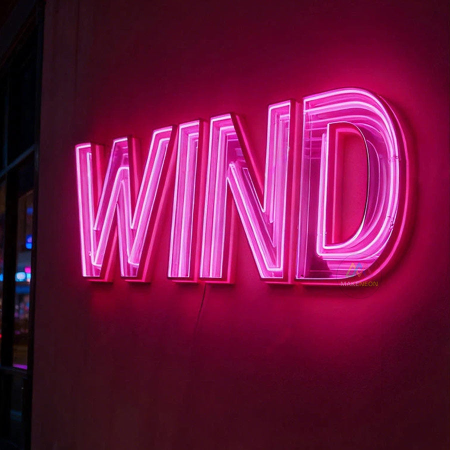 Custom 3D Infinity Mirror Letter Sign - LED Business Sign for Salon, Shop, Gym & Storefront