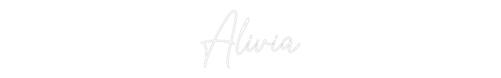 Custom Neon: Alivia