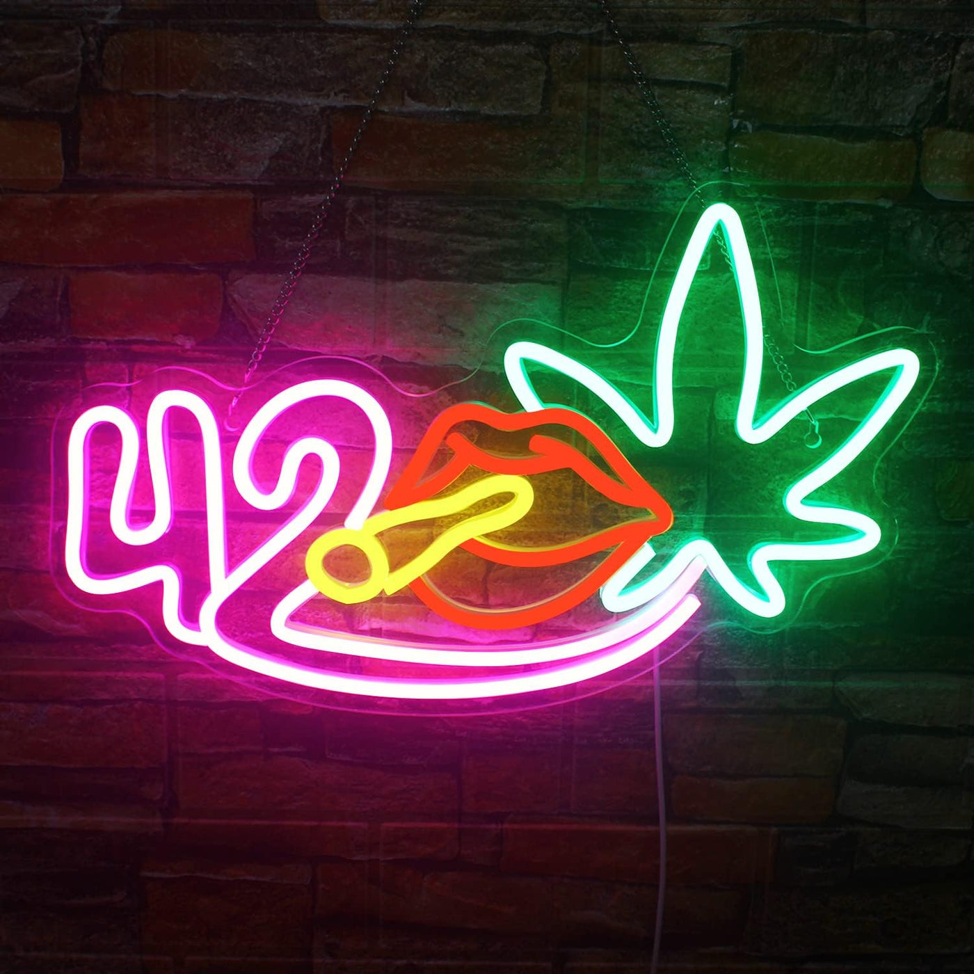 420 Weed Cigarette Neon Sign