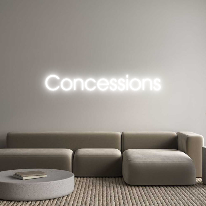 Custom Neon: Concessions