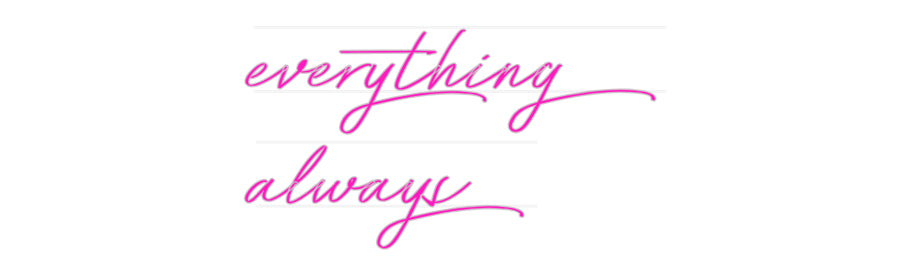 Custom Neon: everything
a...
