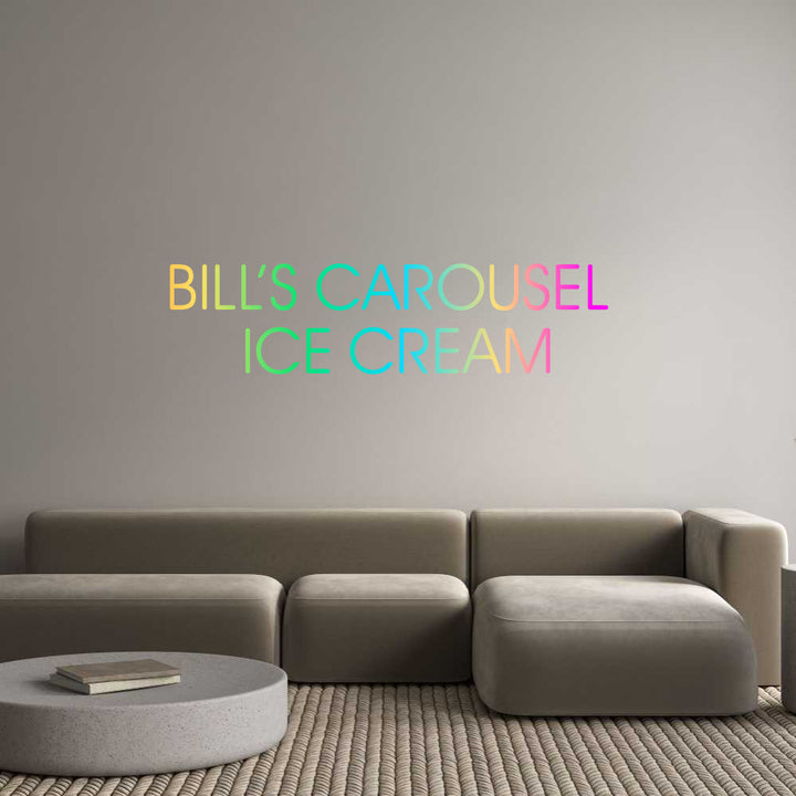 Custom Neon: BILL’S CAROUS...