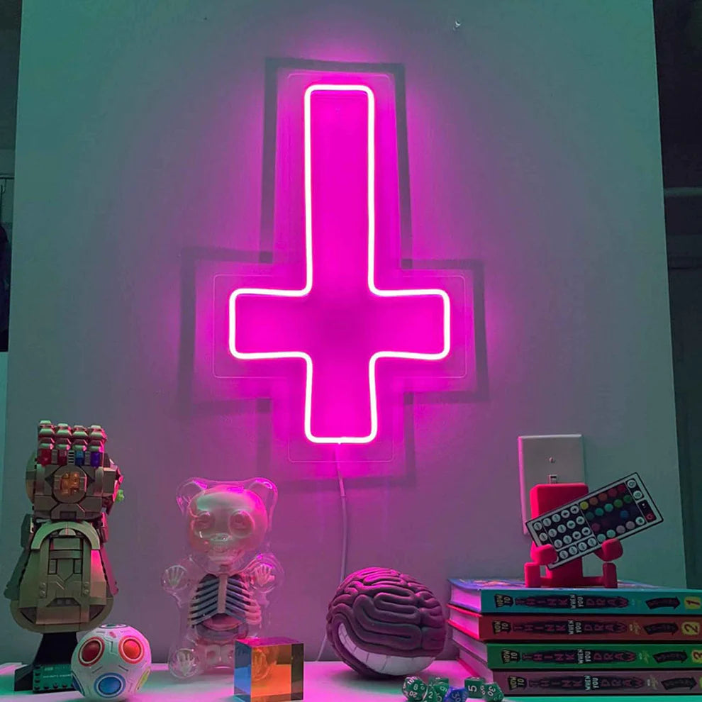 Cross Neon Sign