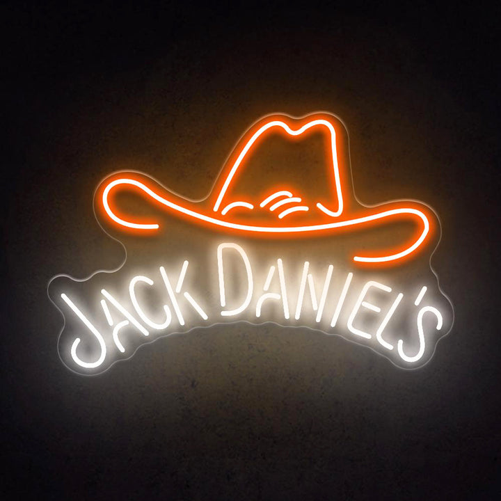 Jack Daniels Bar Neon Sign - Multicolor Neon Sign For Bar