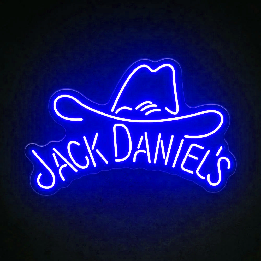 Jack Daniels Bar Neon Sign - Multicolor Neon Sign For Bar