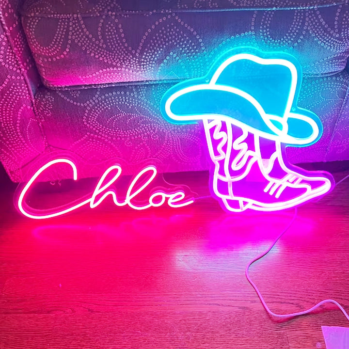 MAKE NEON - Custom LED Neon Name Sign For Birthday Gifts, Name Sign For Kids Room