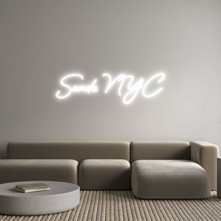 Custom Neon: Sandz NYC