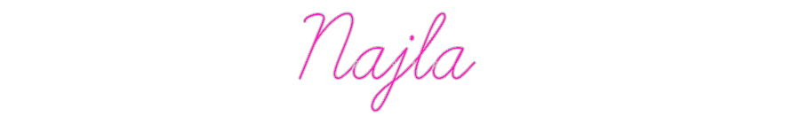 Custom Neon: Najla