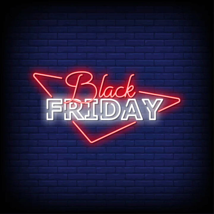 Black Friday Neon Sign, Shop Decor, Wall Decor