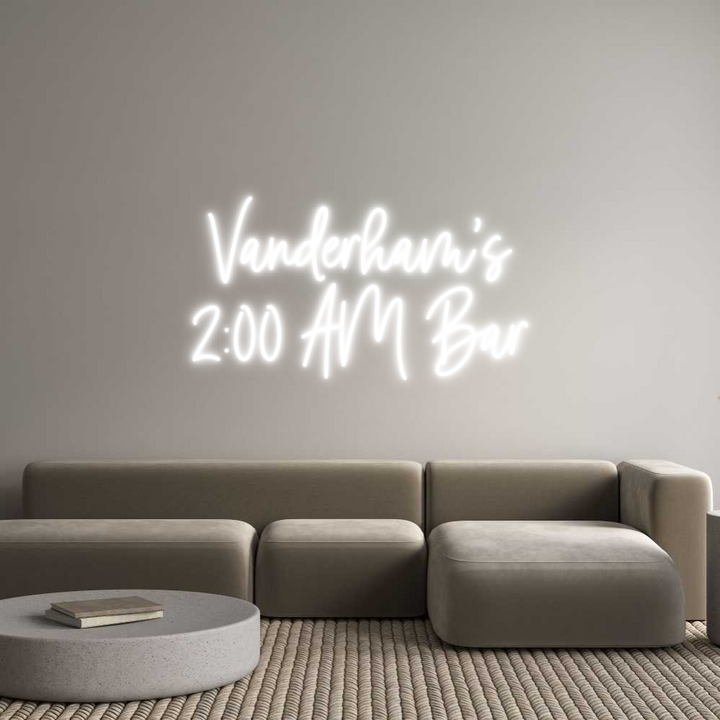 Custom Neon: Vanderham’s
...