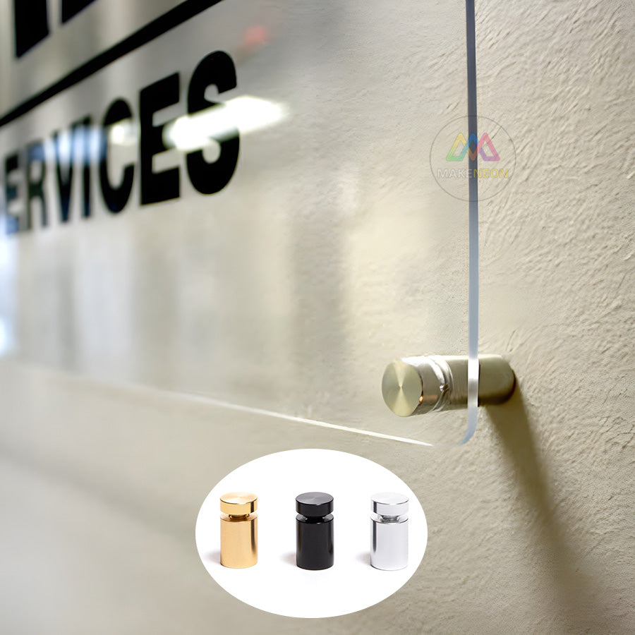 Custom Acrylic Sign with UV Logo - Office & Lobby Wall Sign