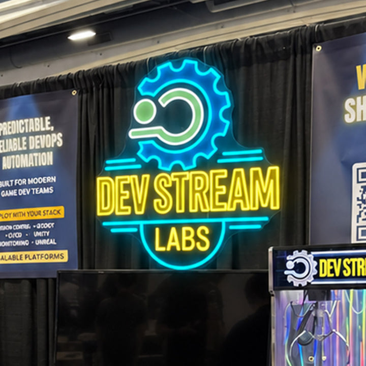 Custom UV Neon Signs - Personalized LED Logo Signs for Business Branding, Shops & Commercial Spaces