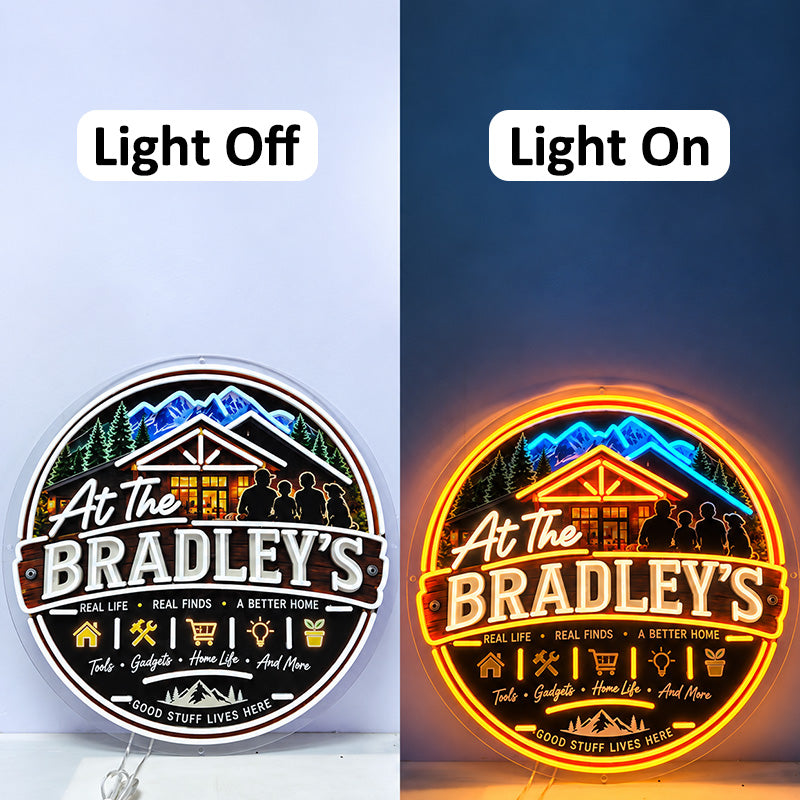 Custom UV Neon Signs - Personalized LED Logo Signs for Business Branding, Shops & Commercial Spaces