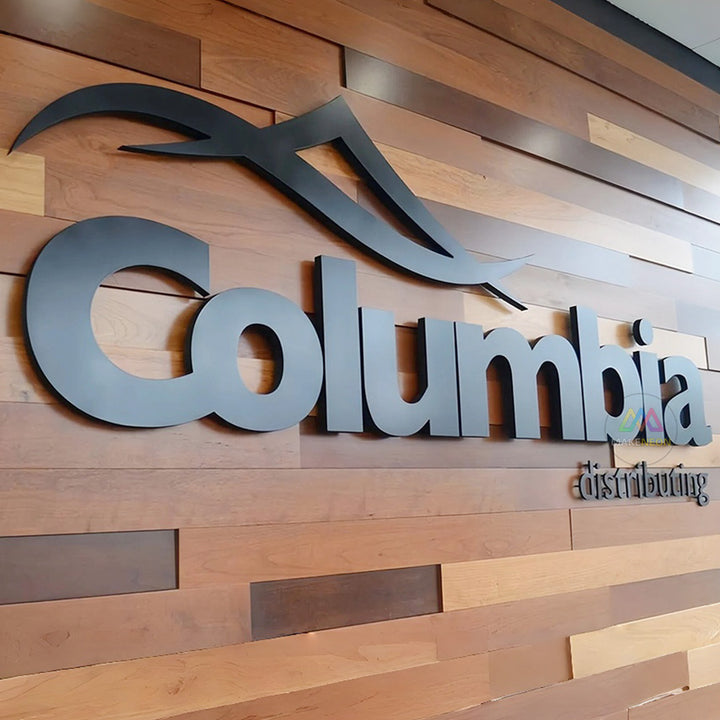 Custom Non-Illuminated 3D Metal Sign Letters - Dimensional Wall Sign for Business