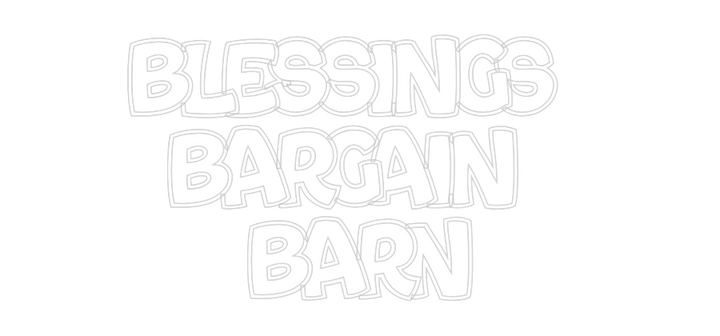 Custom Neon: Blessings 
B...