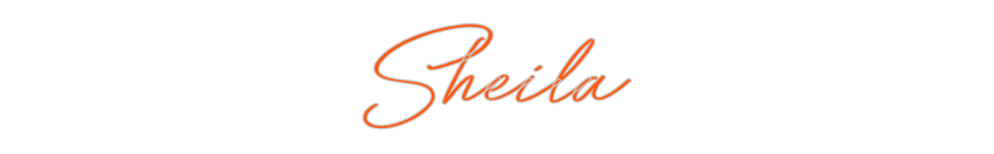 Custom Neon: Sheila