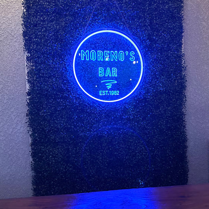Custom Engraved Neon Name Signs for Home Bar, Man Cave, Game Room, Garage