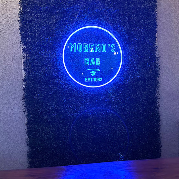 Custom Engraved Neon Name Signs for Beauty Room, Nail Solon