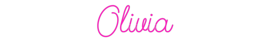 Custom Neon: Olivia
