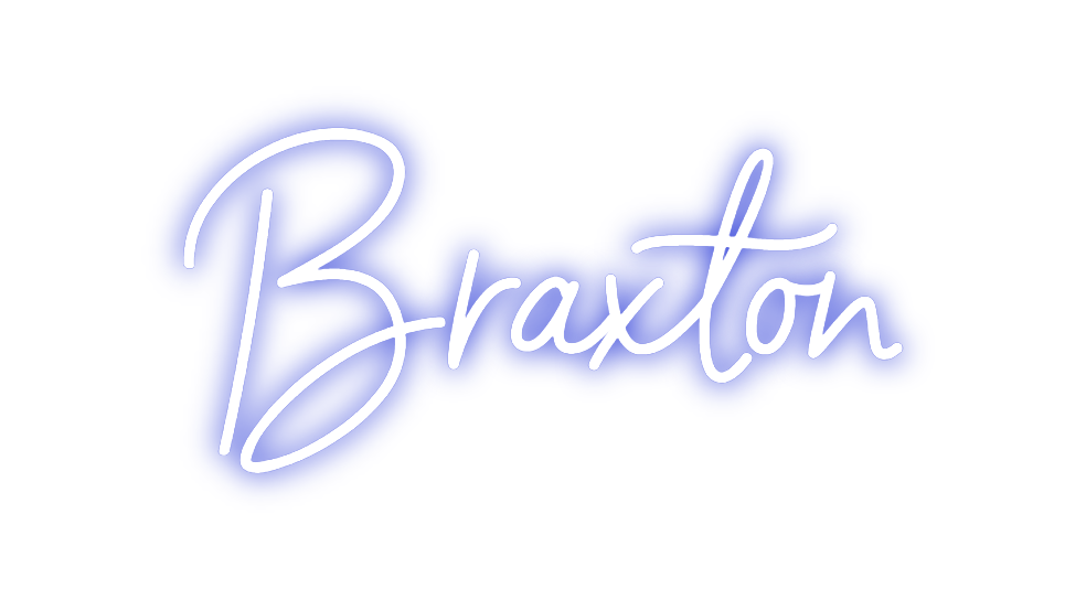 Custom Neon: Braxton