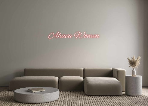 Custom Neon: Ahava Women