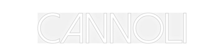 Custom Neon: Cannoli