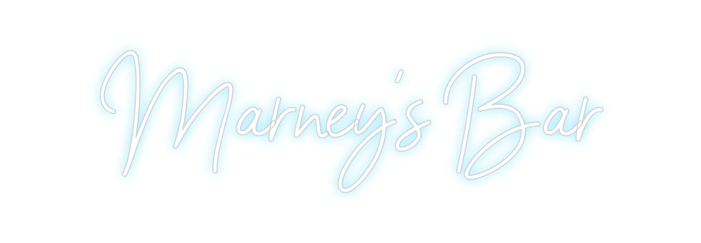 Custom Neon: Marney’s Bar