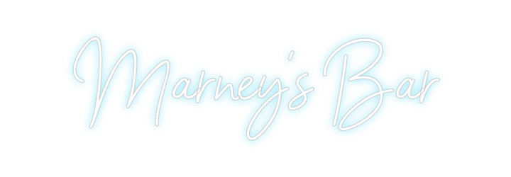 Custom Neon: Marney’s Bar