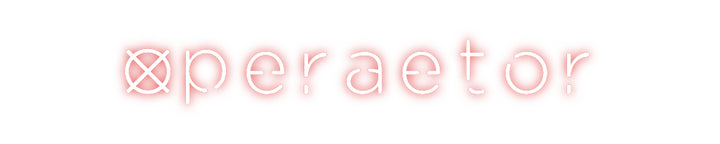 Custom Neon: ⦻peraetor