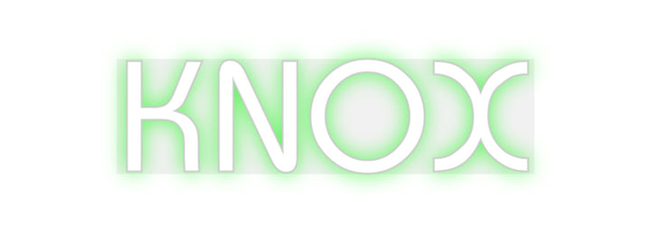 Custom Neon: KNOX
