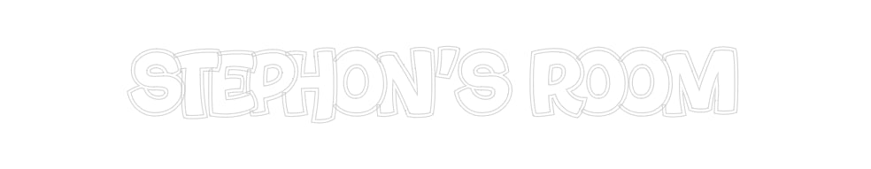 Custom Neon: Stephon’s Room