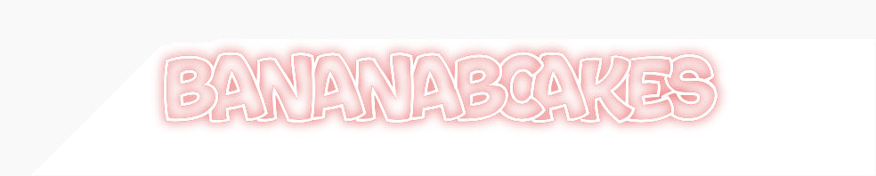 Custom Neon: BananaBCakes