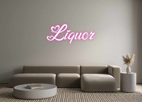 Custom Neon: Liquor