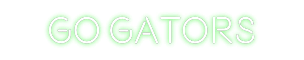Custom Neon: Go Gators