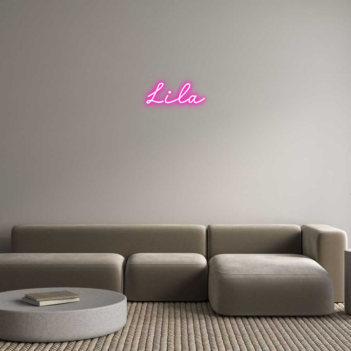 Custom Neon: Lila